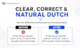 proofread and edit your dutch texts
