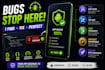 fix bugs, crashes and errors in your android app