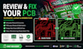 review and fix your pcb schematic layout and gerber files