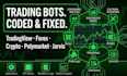 code fix tradingview forex trading bot crypto telegram polymarket kalshi jarvis