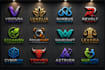 design multiple custom logo concepts for you
