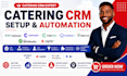setup catering crm tripleseat caterease caterzen foodstorm ghl quickbooks zapier