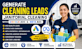 generate cleaning leads, janitorial cleaning with google ads meta ads