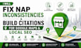 fix nap inconsistencies build citations for google maps local SEO