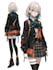draw an anime illustration, character illustration