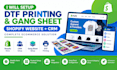 setup dtf crm gang sheet shopify website printing crm website emb shopify store