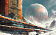 design sci fi illustration and sci fi sci fi illustration