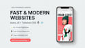 develop a fast responsive modern website using astro and SEO