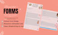 designs professional forms, registration forms and PDF forms