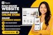 square website square ecommerce website design square online store design