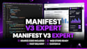 develop a custom chrome extension by javascript manifest v3