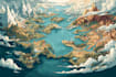 do vector map illustration and event map