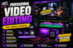 design viral and clickbait youtube thumbnails