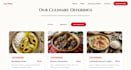 build a custom responsive restaurant website with SEO