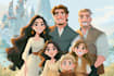 transform your photo into a cartoon portrait