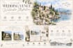 create a custom watercolor wedding venue illustration