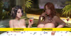 create nsfw female illustration