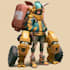 draw epic futuristic mecha and robot illustrations