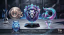 design a modern 3d gaming logo or custom avatar