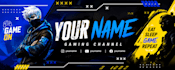 create a youtube gaming banner