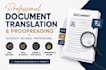 accurately translate and proofread documents with fast delivery