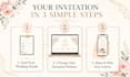 design a personalized wedding invitation website