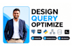 design postgresql database schema with sql queries and optimize