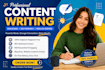 write SEO  blog content writer that ranks and converts