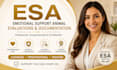provide a professional esa evaluation and documentation