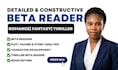 beta read, critique, beta reader fantasy, romance beta reader, thriller reader