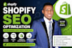 optimize shopify SEO for higher google rankings