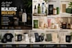 create realistic product mockups and 3d packaging mockups