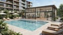 apartment complex rendering and property development visuals