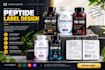 create premium peptide label designs