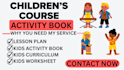 ghostwrite children course curriculum and printable kids activity book content