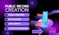 process public records forms with data automation