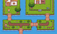 do pixel art tileset,tilemap,updown game environment,indle game assets