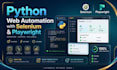 build python web automation bots using selenium and playwright