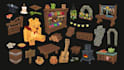 create custom minecraft 3d model blockbench animation, texture