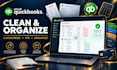 fix, cleanup and catch up your messy books in quickbooks