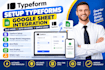 setup typeforms google sheet integration quiz mode auto grading simple logic