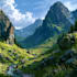 create immersive fantasy environment art
