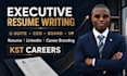write an ats executive resume, cover letter, and linkedin profile