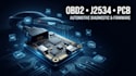 design automotive obd2 j2534 pcb diagnostic systems and embedded firmware
