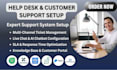 setup freshdesk zendesk intercom zoho desk tidio screenconnect help desk
