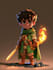 design 2d game character illustration