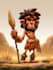 draw 2d game character illustration