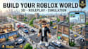 develop 3d roblox roleplay game, 3d simulation game development, city life game
