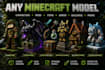 create custom minecraft 3d models in blockbench