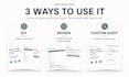 create a shopify store audit checklist and readiness toolkit